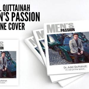 Dr. Adel on Men’s Passion Magazine Cover